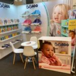 shelves displaying baby and toddler products